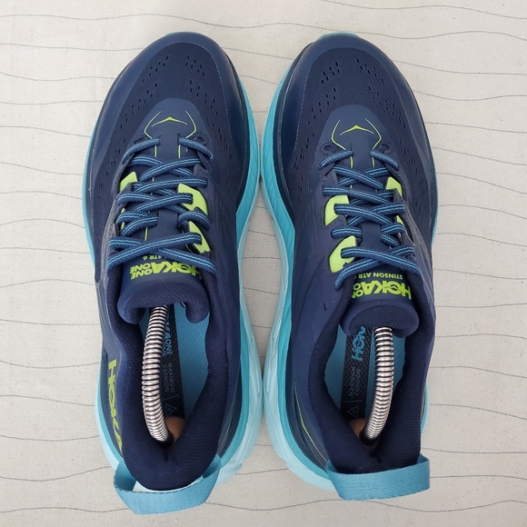 Hoka One One Womens Stinson ATR 6 Running Shoes Blue 1110507 Size 9 EUC - Picture 6 of 12